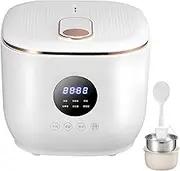 3L Low SugarRice Cooker, Versatile Rice Steamer, 24-Hour Smart Appointment, 8 Hours Heat Preservation, Non-Stick Ceramic Glaze Interior, Stainless Steel Steamer Basket, Removable