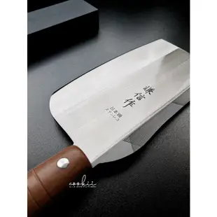 台灣製/專利【謙信作中華骨刀】不銹鋼/刀刃18.2cm 餐廳廚房家居專業料理家用刀【禾器家居】餐具 5Ci0054