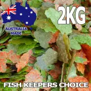Fish Keepers Choice American African Cichlid Aquarium Flakes Food Flake 2KG