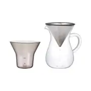 Kinto SCS-02 Coffee Carafe Brew Set 300ml Stainless Steel Filter