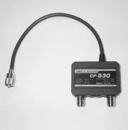 Comet Antennas CF-530C Duplexer: 1.3-90MHz/125-470MHz with UHF Connectors