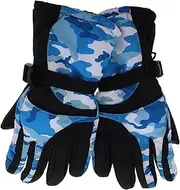 [Happyyami] Thermal Touch Screen Gloves for Men Winter Ski Gloves Insulation Warm Windproof Ideal for Snowboarding Cycling