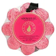 SPONGELLE - Wild Flower Soap Sponge - Sugar Dahlia (Red)