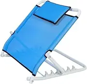 Qianly Sit up Back Rest Floor Chair with Backrest Folding for Adults Multipurpose Bed Backrest Beach Chair Reading Bed Rest Pillows