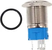 HIAKDOFT Push Button Switch with LED Light Circuit Push Button Reset Switch for Automotive Modification Light Indicator