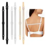 3 Pairs Bra Strap Clips Bra Strap Holders for Slipping Elastic Straps