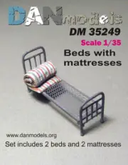 DANmodels DM 35249 Beds with matresses (2 bed+2matresses) 1/35