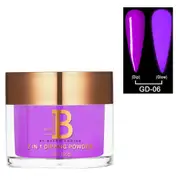 Billionaire SNS Gelish Dip Dipping Acrylic Nail Powder Glow In The Dark 006 56g