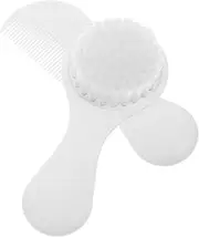 HAPINARY Newborn Hair Brush Set Comb Brush Soft Bristles for Scalp Massage for Bath