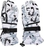 [VALICLUD] Comfortable Fleece Gloves Winter Skiing Outdoor Cycling Ridding Touchscreen