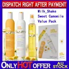 Milk_Shake Sweet Camomile Pack Revitalising Shampoo Conditioner Leave