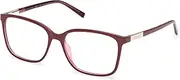 [GUESS] Unisex GU3016 071 Shiny Bordeaux Glasses 56/16/140, 071 Shiny Bordeaux, 56/16/140
