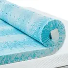 PERLECARE 2 Inch Queen Memory Foam Mattress Topper Cooling Gel Infused Mattress