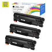 3pk CRG-137 Black Toner Fit For Canon 137 C137 ImageClass MF217W MF222DW CRG137