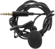ULDIGI Lapel Mic Cable 3.5mm Replacement Microphone for Phone Camera Pc for Live Streaming Classes