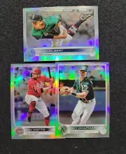 2022 TOPPS CHROME REFRACTOR BASEBALL CARDS LOT