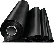 Pond Liner 1x6m 3x7m 5x8m 10x12m - HDPE 0.13mm Thick Waterproof Fish Pond Membrane for Outdoor Koi Ponds, Water Gardens & Landscaping - Durable Underlay(Black)(7x12m(23x39.3ft))