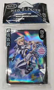 MAX PROTECTION SPACE GIRLS DECK PROTECTOR/CARD SLEEVES (YUGIOH SIZE) 50ct