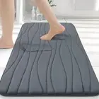 Memory Foam Bathroom Rug Mat 30x20, Extra Soft and Absorbent Bath Mats, Non-S...