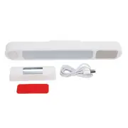 LED Cabinet Light With Digital Clock Support Double Alarm And Clock Display Fit