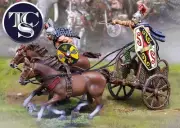 THE COLLECTORS SHOWCASE CS01088 BARBARIAN CHARIOT SET FREE USA SHIPPING!