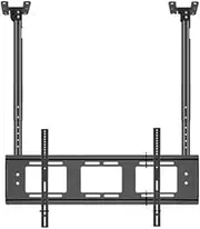 Ceiling TV Mount - Adjustable Ceiling TV Mount Bracket, Double Bar Adjustable Tilt TV Bracket, Ceiling TV Mount for 55-86 Inch Large LED Screens Suitable, VESA 800x400mm