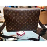 (已售出)LV LOUIS VUITTON MONOGRAM 原花 老花 王建民包 郵差包 M40523 GM 正品