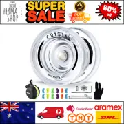 K2 Crystal Black Yoyo Professional Responsive Yoyo for Kids Beginners w/ Extra