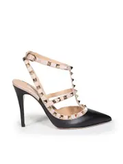 Rockstud Point Toe Pumps
