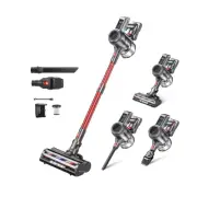 Cordless Vacuum Cleaner 40Kpa 450W，Powerful Stick Vacuum with 50Mins Runt