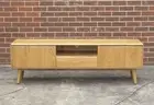 Dane TV Units - Solid American Oak - 2 Sizes
