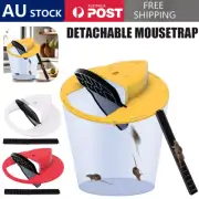 1-6x Mouse Trap Flip N Slide Bucket Lid Mouse Rat w/ Ladder Mouse trap Catcher