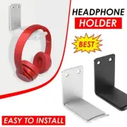 Headphone Stand Headphone Hook Headset Stand Hanger Wall Mount Under Desk