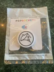 Popsockets brand cell phone holder with house design