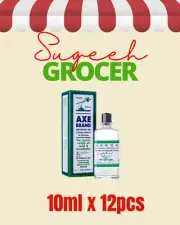 Axe Brand Universal Oil – Minyak Cap Kapak (10ml x 12 Bottles) | Relief for Head
