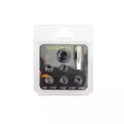 Archery Compound Bow Peep Sight Degree Inner Core Aluminum Housing Aperture Kits