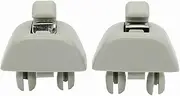 fhtpr 2x Sun Visor Hanger Clip Holder,Fit For A6, C6,Fit For VW,Fit For Passat, B7 Polo Up CITIGO RAPID,Fit For SEAT, MII Hooks Car Visor Retaining Clip