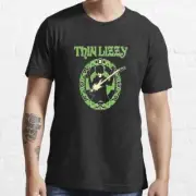 Thin Lizzy Celtic Ring Graphic Hard Rock Band Music T-Shirt S - 5XL Multicolor