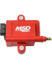 MSD Ignition Coil Smart Coil Pack Epoxy Female/Socket Red Square (8289)
