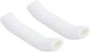1 Pair Bicycle Handlebar Grips Bike Grips Bicycle Handlebars Bike Handle Grips Bike Handlebar Grips Handbrake Brake Handle White