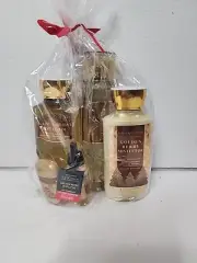 Bath & Body Works Golden Berry Mistletoe 5pc Bundle Set Great Christmas Gift