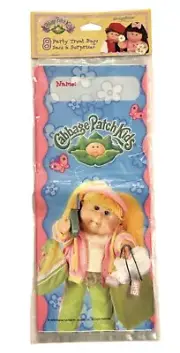 Cabbage Patch Kids Party Treat Bags 8 Plastic Sacks
