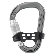Petzl Attache Bar Screw Lock Carabiner M038CA Aluminum Lightweight Safety Ring