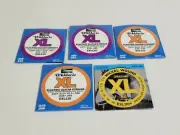 Lot (5) D'Addario XL Electric Guitar Strings-2 EXL120, 2 EXL110, 1 EXL110+ #61