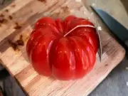 New Marthra Stewart Red Fresh Farm LARGE Tomato Cooking Kitchen Candle Decor