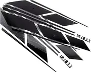 2 Sheets Motorcycle Fuel Tank Decorative Stickers for Electric Gas Motorbikes Unique Oil Tank Decals Stylish Design for Customizing Your Ride