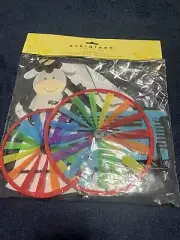 Cow Riding Bicycle Wind Spinner