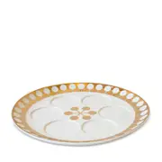 Jonathan Adler Futura Seder Gold Decal Plate