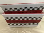Lot 2 Mini Bread Loaf Baking Pan Nantucket~Home
