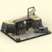 Nuclear Shelter with Full interior from Video Game 1630 Pieces MOC Build